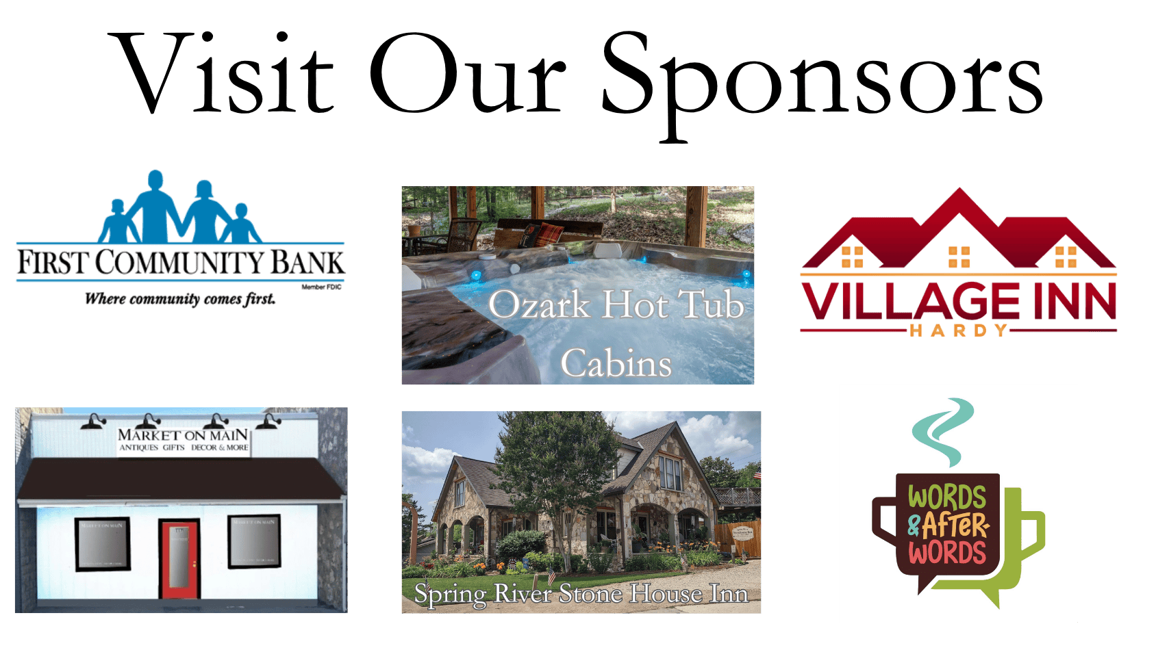 Visit Our Sponsors